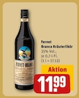 Branca Kräuterlikör von Fernet für 11,99 € bei REWE im Angebot Branca Kräuterlikör von Fernet im aktuellen REWE Prospekt