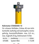 Rohrmotor für 72,99 € bei Holz Possling im Angebot Rohrmotor im aktuellen Holz Possling Prospekt