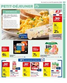 Promotion Poule dans le prospectus Carrefour, valable du 02/09/2025 au 15/09/2025 Promo Poule dans le catalogue Carrefour du moment à la page 15