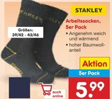 Arbeitssocken im Angebot bei Netto Marken-Discount in Wolfenbüttel Arbeitssocken Angebote von Stanley bei Netto Marken-Discount Wolfenbüttel für 5,99 €