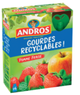 Сompotes en gourde - Pomme fraise - Andros dans le catalogue B&M