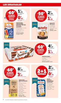 Promo Alimentation dans le catalogue Hyper U du moment à la page 8
