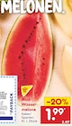 Netto Marken-Discount Höchstädt - Mini-Wassermelone Angebot im Prospekt Mini-Wassermelone bei Netto Marken-Discount im Höchstädt Prospekt für 1,99 €