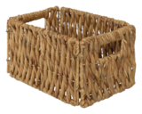 Panier Maura jacinthe L.28cm dans le catalogue Maxi Bazar