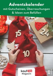 kaufDA Magazin Prospekt für Wehretal mit 1 Seite kaufDA Magazin Prospekt für Wehretal: "Adventskalender", 1 Seite, 07.11.2023 - 01.12.2023