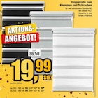 Doppelrollo zum Klemmen und Schrauben Angebote bei Dekor-Markt Recklinghausen für 19,99 €