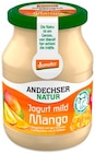 Jogurt mild Mango im REWE Prospekt Jogurt mild Mango von Andechser Natur im aktuellen REWE Prospekt für 1,99 €