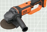 Meuleuse sans fil 18V - BLACK+DECKER en promo chez Intermarché Hyper Meuleuse sans fil 18V - BLACK+DECKER dans le catalogue Intermarché Hyper