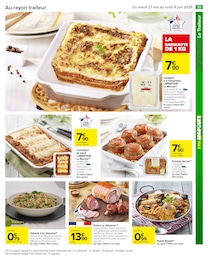 Prix et réduction Cannelloni dans le prospectus Carrefour en cours Offre Cannelloni dans le catalogue Carrefour du moment à la page 33