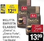 Barista Classic Crema o. Crema Forte Angebote von Melitta bei EDEKA Gladbeck für 12,99 €