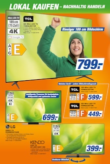 Fernseher im expert TeVi Prospekt "Top Angebote" mit 12 Seiten (Nürnberg)