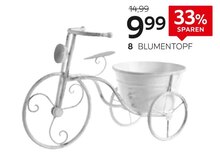 XXXLutz Möbelhäuser Selbach - Blumentopf „Fahrrad“ Blumentopf „Fahrrad“ Angebot bei XXXLutz Möbelhäuser Selbach im Prospekt MwSt. geschenkt!