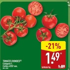 Aldi Thyez - Promo Tomates rondes Promo Tomates rondes à 1,49 € dans le catalogue Aldi à Thyez