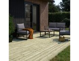 Brico Dépôt Aulnoy-lez-Valenciennes - Promo Dalle en bois vert "Davia" L. 100 x l. 100 x Ep. 61 mm Promo Dalle en bois vert "Davia" L. 100 x l. 100 x Ep. 61 mm à 30,90 € dans le catalogue Brico Dépôt à Aulnoy-lez-Valenciennes