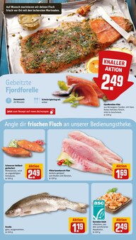 Forelle im aktuellen REWE Prospekt (Trier) Forelle im REWE Prospekt "Dein Markt" mit 29 Seiten (Trier)