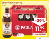 Aktuelle Bier Angebote bei Netto Marken-Discount in Neu Ulm Aktuelles Original Münchner Hell Angebot bei Netto Marken-Discount in Neu Ulm ab 11,99 €