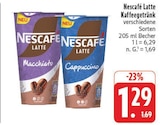 Latte Macchiato im Angebot bei E center in Nürnberg Latte Macchiato Angebote von Nescafé bei E center Nürnberg für 1,29 €