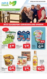 Aktueller nah&frisch Prospekt mit Pizza, "DER MARKT FÜR GUTES ESSEN UND TRINKEN", Seite 1