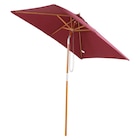 Aktuelle Ampelschirm Angebote bei POCO in Dresden Aktuelles Outsunny Sonnenschirm weinrot Holz B/H/L: ca. 150x230x200 cm Angebot bei POCO in Dresden ab 49,99 €