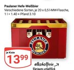 GLOBUS Neunkirchen - Hefe-Weißbier Angebot im Prospekt Hefe-Weißbier bei GLOBUS im Neunkirchen Prospekt für 13,99 €