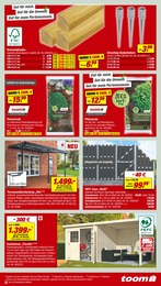 Terrassenüberdachung Angebot im aktuellen toom Baumarkt Prospekt auf Seite 7