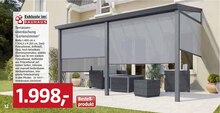 BAUHAUS Singen - Terrassenüberdachung 'Gartenzimmer' Terrassenüberdachung 'Gartenzimmer' Angebot bei BAUHAUS Singen im Prospekt "Handzettel KW 27"