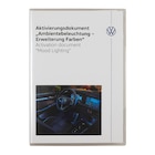 Aktivierungsdokument für Ambiente bei Volkswagen im Prospekt "" für 59,00 €