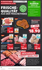 Aktueller Kaufland Prospekt mit Hackfleisch, "KNÜLLER", Seite 33