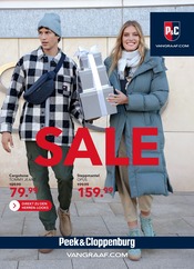 Peek und Cloppenburg Mode Prospekt der aktuellen Woche mit 20 Seiten, gültig von 15.12.2024 bis 21.12.2024, in Ganderkesee und Umgebung Aktueller Peek und Cloppenburg Mode Prospekt in Ganderkesee und Umgebung, "SALE" mit 20 Seiten, 15.12.2024 - 21.12.2024