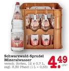 Mineralwasser im Angebot bei E center in Karlsruhe Mineralwasser Angebote von Schwarzwald-Sprudel bei E center Karlsruhe für 4,49 €