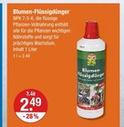 Blumen-Flüssigdünger Angebote bei V-Markt Memmingen für 2,49 €