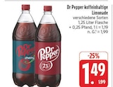Aktuelle Cola Angebote bei EDEKA in Chemnitz Aktuelles Dr Pepper Angebot bei EDEKA in Chemnitz ab 1,49 €