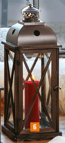 OBI Günzburg - Laternen-Stumpenkerze Laternen-Stumpenkerze Angebot bei OBI Günzburg im Prospekt "SO STRAHLT DER WINTER!"