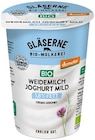 Bio Weidemilch Joghurt Mild 1,8% Fett Angebote von Gläserne Molkerei bei REWE Kamp-Lintfort für 0,99 €
