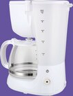 Cafetière avec filtre - TOP BUDGET en promo chez Intermarché Super Cannes à 7,99 €
