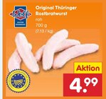 Original Thüringer Rostbratwurst von Wolf für 4,99 € bei Netto Marken-Discount im Angebot Original Thüringer Rostbratwurst von Wolf im aktuellen Netto Marken-Discount Prospekt