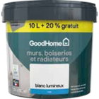 Peinture murs, boiseries et radiateurs haute résistance blanc mat - GoodHome - Castorama à Bordeaux Peinture murs, boiseries et radiateurs haute résistance blanc mat - GoodHome en promo chez Castorama Bordeaux à 44,90 €