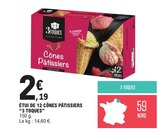 E.Leclerc Pessac - Promo Étui de 12 cones patissiers Promo Étui de 12 cones patissiers à 2,19 € dans le catalogue E.Leclerc à Pessac