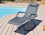 LaMaison.fr Pont-l'Évêque - Promo Bain de soleil pliant Ellypse Promo Bain de soleil pliant Ellypse à 89,90 € dans le catalogue LaMaison.fr à Pont-l'Évêque