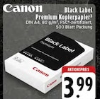 Black Label Premium Kopierpapier bei EDEKA im Hörstel Prospekt für 3,99 €