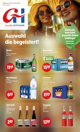 Wasser im Getränke Hoffmann Prospekt in Amberg Aktueller Getränke Hoffmann Prospekt mit Wasser, "Aktuelle Angebote", Seite 1
