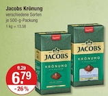 Krönung im Angebot bei V-Markt in Kaufbeuren Krönung Angebote von Jacobs bei V-Markt Kaufbeuren für 6,79 €
