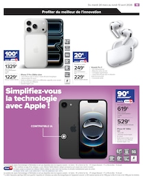 Offre Airpods dans le catalogue Carrefour du moment à la page 19