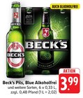 E center Ramstein-Miesenbach - Blue Alkoholfrei Angebot im Prospekt Blue Alkoholfrei bei E center im Ramstein-Miesenbach Prospekt für 3,99 €