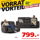 Aktuelles Kingston 3-Sitzer oder 2-Sitzer Sofa Angebot bei Seats and Sofas in Düsseldorf ab 799,00 €