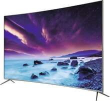 TV LED 4K UHD incurvée 55” (140 cm) - Géant Casino à Aix-en-Provence TV LED 4K UHD incurvée 55” (140 cm) en promo chez Géant Casino Aix-en-Provence à 379,00 €