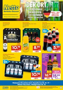 Netto Marken-Discount Prospekt DER ORT, AN DEM DU IMMER AUSGEZEICHNETE PREISE FINDEST. mit 2 Seiten