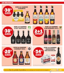 Offre Bière Ambrée dans le catalogue U Express du moment à la page 2