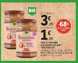 Pâte à tartiner aux noisettes bio à E.Leclerc dans Anzin Pâte à tartiner aux noisettes bio à E.Leclerc dans Anzin