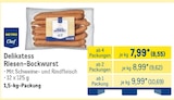 Delikatess Riesen-Bockwurst von METRO Chef im aktuellen METRO Prospekt